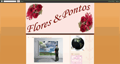 Desktop Screenshot of floresepontos.blogspot.com