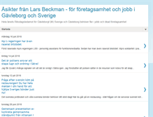 Tablet Screenshot of larsbeckman.blogspot.com