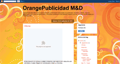 Desktop Screenshot of orangepublicidadgt.blogspot.com