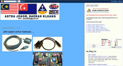 Desktop Screenshot of kluang-astra-johor.blogspot.com