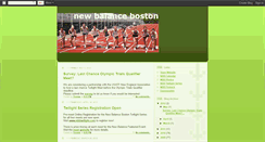 Desktop Screenshot of newbalanceboston.blogspot.com