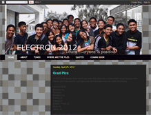 Tablet Screenshot of electron2012.blogspot.com