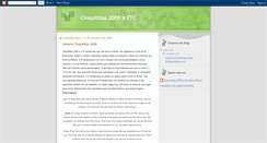 Desktop Screenshot of chiquititas2000etc.blogspot.com