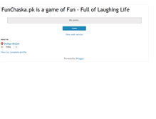 Tablet Screenshot of funchaska.blogspot.com