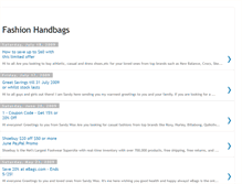 Tablet Screenshot of latestfashionbags.blogspot.com