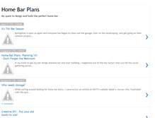 Tablet Screenshot of homebarplans.blogspot.com