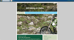 Desktop Screenshot of dirtbikingidaho.blogspot.com