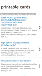 Mobile Screenshot of printable-cards4.blogspot.com