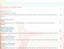 Tablet Screenshot of educational-math-games.blogspot.com
