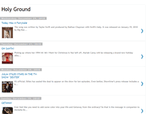 Tablet Screenshot of holy-groundpage.blogspot.com