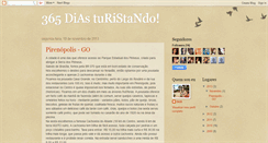Desktop Screenshot of 365diasturistando.blogspot.com