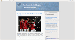 Desktop Screenshot of manchesteruniteddugout.blogspot.com