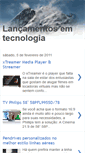 Mobile Screenshot of lancamentosemtecnologia.blogspot.com