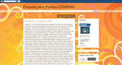 Desktop Screenshot of escuelaparapadrescomfam.blogspot.com