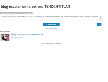 Tablet Screenshot of blogescolardelasectenochtitlan.blogspot.com