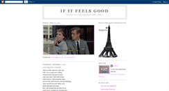 Desktop Screenshot of if-it-feels-good.blogspot.com