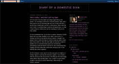 Desktop Screenshot of domesticdivasdiary.blogspot.com