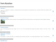 Tablet Screenshot of iremkarahan.blogspot.com