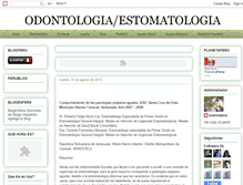 Tablet Screenshot of odontologia-estomatologia.blogspot.com