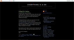 Desktop Screenshot of everythingisa-ok.blogspot.com