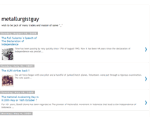 Tablet Screenshot of metallurgistguy.blogspot.com