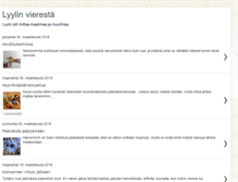 Tablet Screenshot of lyylinvieresta.blogspot.com