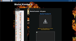 Desktop Screenshot of mortal-kombat9.blogspot.com