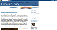 Desktop Screenshot of edgeofthecenter.blogspot.com