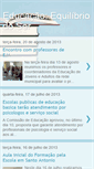 Mobile Screenshot of educacaoequilibriodoser.blogspot.com