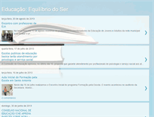 Tablet Screenshot of educacaoequilibriodoser.blogspot.com