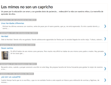 Tablet Screenshot of losmimosnosonuncapricho.blogspot.com