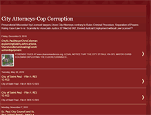 Tablet Screenshot of cityattorneys-copcorruption.blogspot.com