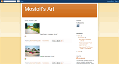 Desktop Screenshot of mostoffsart.blogspot.com