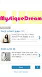 Mobile Screenshot of mystiquedream.blogspot.com