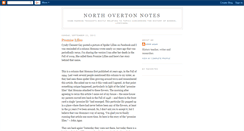 Desktop Screenshot of northovertonnotes.blogspot.com