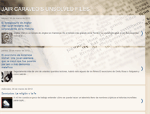 Tablet Screenshot of jaircaraveounsolvedfiles.blogspot.com