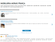 Tablet Screenshot of imobiliariamoraisfranca.blogspot.com