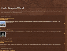 Tablet Screenshot of hindu-temples-world.blogspot.com