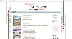 Desktop Screenshot of designersurvivor09.blogspot.com