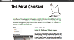 Desktop Screenshot of feralchickens.blogspot.com