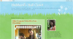 Desktop Screenshot of hubbardhallcloset.blogspot.com