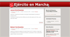 Desktop Screenshot of ejercitoenmarcha.blogspot.com