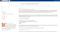 Desktop Screenshot of katysrant.blogspot.com