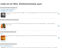 Tablet Screenshot of elefanten-scheisse.blogspot.com