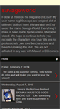 Mobile Screenshot of mysavageworld.blogspot.com