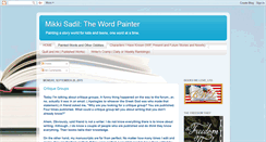 Desktop Screenshot of mikki-wordpainter.blogspot.com