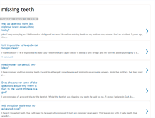 Tablet Screenshot of missing-teeth5.blogspot.com