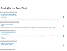 Tablet Screenshot of breakoutthegoodstuff.blogspot.com