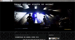 Desktop Screenshot of hacesquemesientaunanimal.blogspot.com