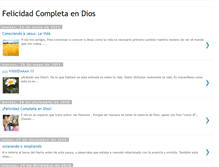 Tablet Screenshot of felicidadcompletaendios.blogspot.com